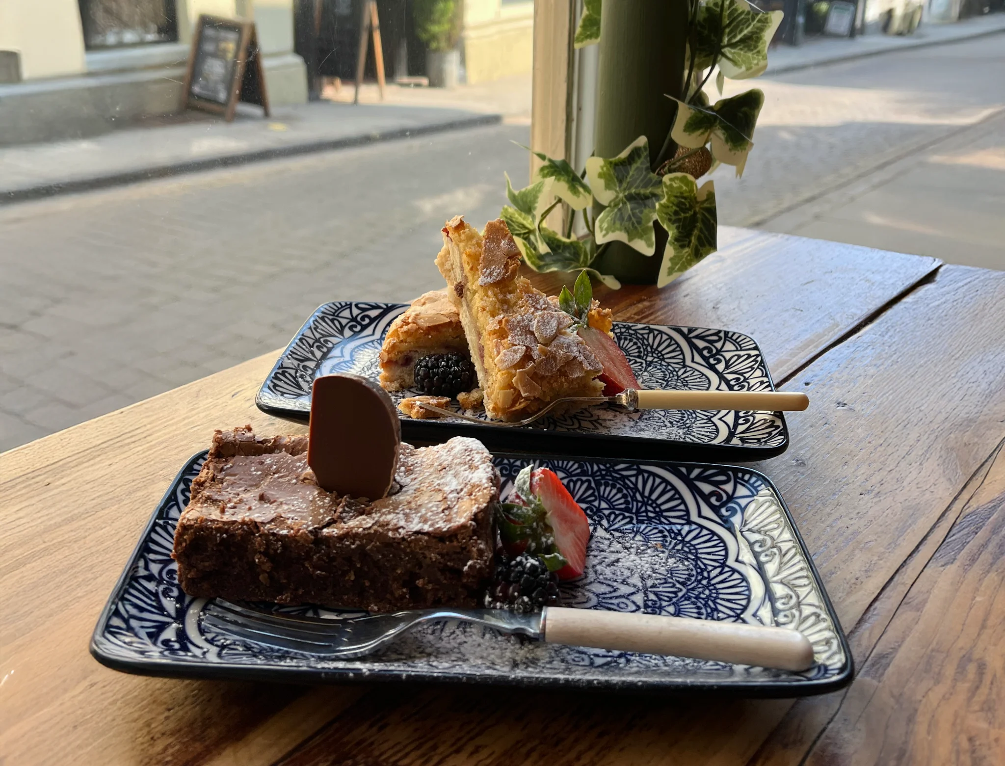 Cake in Monmouth Cafe